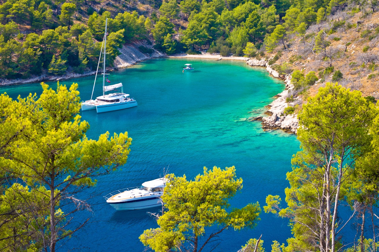 Yachting Croatia - route for beginner sailors