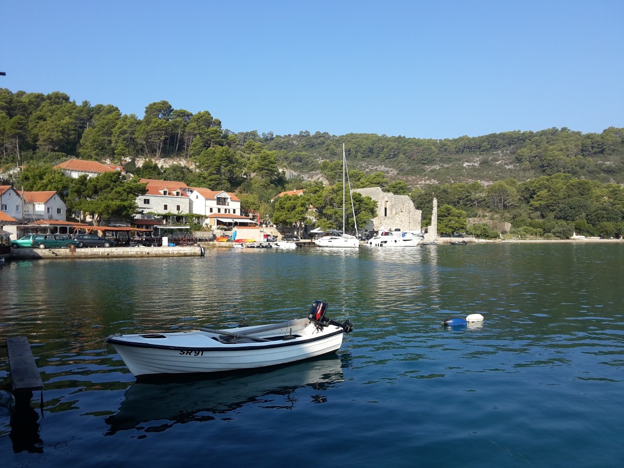 Den 5: Korčula - Polače, Mljet island (17.00 NM)