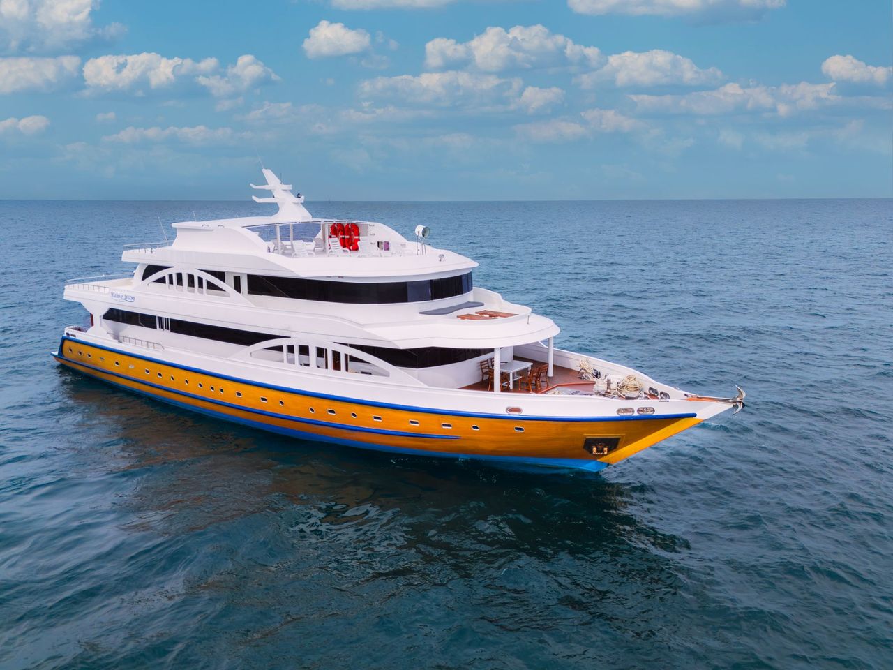 Maledivy na superjachtě ZEN